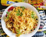 A picture of step 1 of Masaledar Maggi noodles.