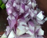 A picture of step 4 of Paneer pattice.