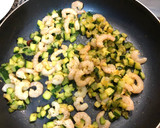 Foto del paso 5 de la receta: Spaghetti gamberi zucchini