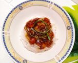 Foto langkah ke 4 dari resep Nasi Tim Udang.
