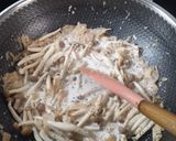 Foto langkah ke 3 dari resep Fusilli Carbonara.