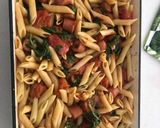 A picture of step 8 of Spicy Penne Bake.