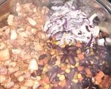 Tésztasaláta baconnel töltött pulykaszárnyból recept fázis 4 fotója