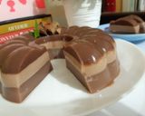 Foto langkah ke 5 dari resep Pudding 'Triple Chocolate'.