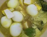 Foto langkah ke 4 dari resep Opor Kuning Telur Tahu.