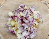 Burgonyás lencsesaláta recept fázis 5 fotója