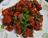 A picture of step 6 of Restaurant style paneer 65.