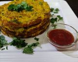 A picture of step 10 of Chickpea Pancakes.