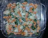 Foto del paso 5 de la receta: Ensalada de papa con zanahoria y hojas de col