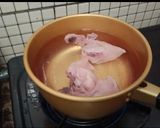 Foto langkah ke 1 dari resep Bubur ayam pakai nasi sisa.