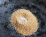 Foto langkah ke 1 dari resep Cilung/Papeda Gulung Tepung Roti Isi Abon (Pedas Manis).