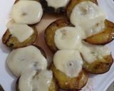Śliwki z grilla nadziewane mozzarellą krok przepisu 3 zdjęcie