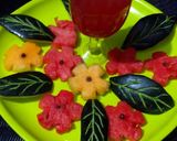 A picture of step 4 of Water melon juice.