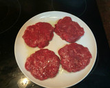 Foto del paso 1 de la receta: Hamburguesa con queso azul y jamón serrano