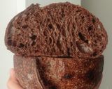 Foto langkah ke 22 dari resep Almond Double Chocolate Sourdough Bread (72%).