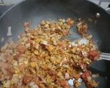 A picture of step 3 of Kala chana.
