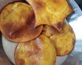 A picture of step 4 of Sweet potato Puri.