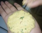A picture of step 2 of Masala vadai.