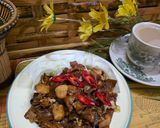 Gambar langkah 5 resipi 2:8:26 - Kuey teow goreng fish ball.