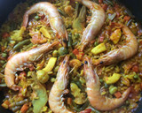 Foto del paso 6 de la receta: Paella de choco y verduras🐙🥘🦐
