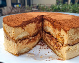 Foto del paso 10 de la receta: Tarta tiramisú de turrón