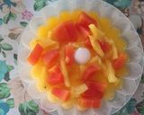 Foto langkah ke 3 dari resep Pudding susu buah.