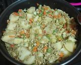 Foto del paso 5 de la receta: Potaje de lentejas con verduras, sacramentos y piña
