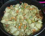 Foto del paso 5 de la receta: Potaje de lentejas con verduras, sacramentos y piña