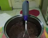 Foto langkah ke 3 dari resep Puding Coklat Pisang.