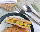 Veggie stuffed rava Utthapam recipe step 4 photo