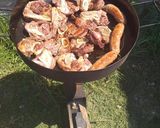 Foto del paso 1 de la receta: Osobuco y chorizo al disco