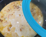 Foto del paso 5 de la receta: Garbanzos al curry con gambones y salmón sobre leche de coco