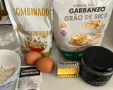 Foto del paso 1 de la receta: Galletas saladas de harina de garbanzos con semillas y frutos secos