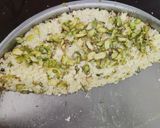 A picture of step 8 of Pistachio Kalakand.