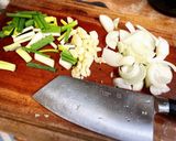 豆瓣醬炒雞丁的食譜步驟1照片