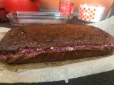 Tarta rellena de frutos secos (Keto)