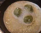 A picture of step 5 of Palak-paneer kofte.