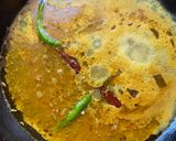 A picture of step 4 of Koi Jhaal or Climbing Perch in Mustard paste.