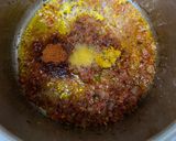 A picture of step 4 of Kamal Kakdi/Beah Curry.