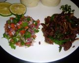 A picture of step 4 of Dry fry beef.