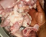 A picture of step 1 of Roasted chicken sauce.