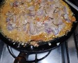 A picture of step 4 of Tawa chicken kaleji.