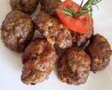 A picture of step 8 of Baked Saucy Mini Kebabs.