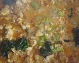 A picture of step 3 of Chicken mince filling.