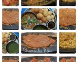 तवे पर रगड़ा चाट ((Tawe per ragda chaat recipe in Hindi) रेसिपी चरण 5 फोटो