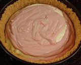 A picture of step 20 of Striped Fresh Raspberry Cheesecake.