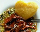 A picture of step 2 of Okro Soup.