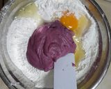 Foto langkah ke 2 dari resep Akar Kelapa Ubi Ungu.