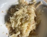 A picture of step 1 of Hash browns.