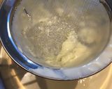 A picture of step 9 of Japanese baked cheesecake.